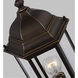 Sevier 1 Light 17.75 inch Antique Bronze Outdoor Post Lantern, Medium