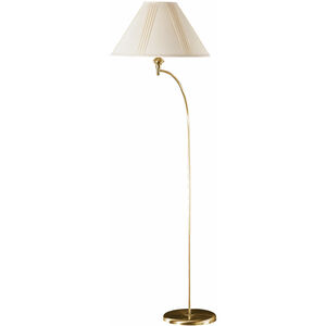 Mini 66 inch 150 watt Antique Brass Arc Floor Lamp Portable Light