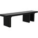 Kir Hand Rubbed Black Bench