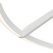 Roda LED 31.5 inch White Pendant Ceiling Light