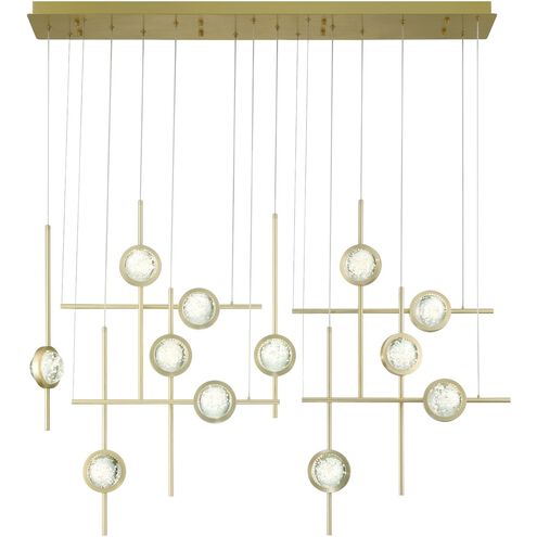 Barletta 12 Light 7.75 inch Gold Chandelier Ceiling Light