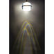Swank LED 11.75 inch Polished Chrome Multi-Light Pendant Ceiling Light