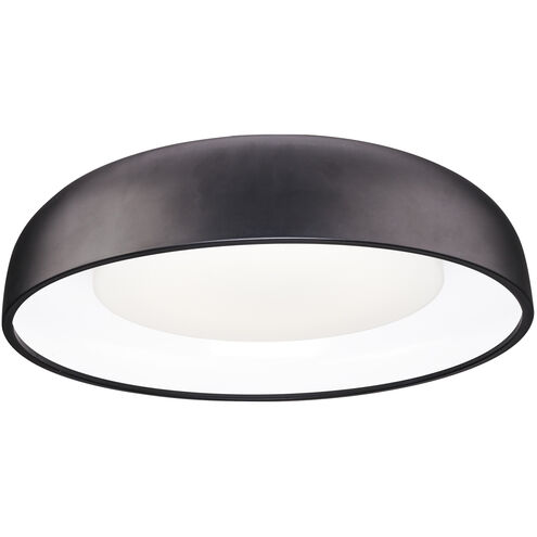 Beacon LED 24 inch Black Flush Mount Ceiling Light