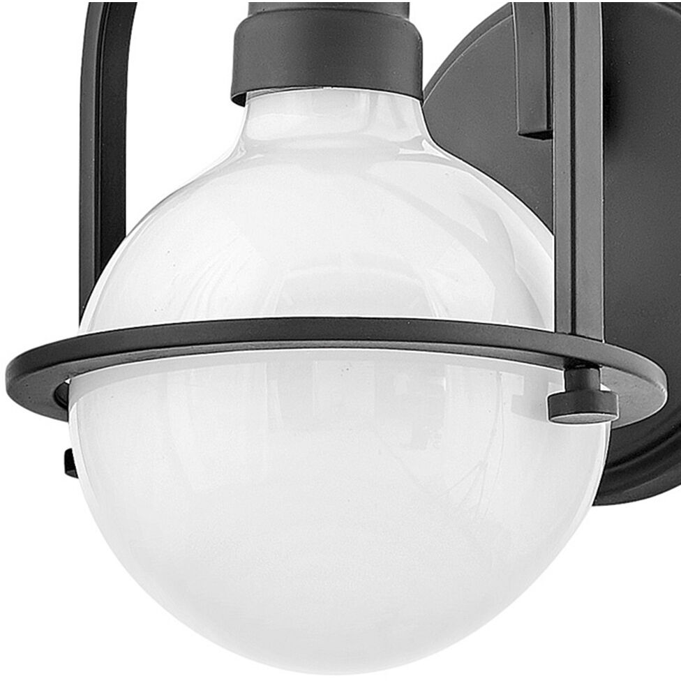 Somerset 1 Light 7.5 inch Black Vanity Light Wall Light