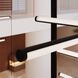 Labyrinth LED 88.75 inch Satin Black Chandelier Ceiling Light