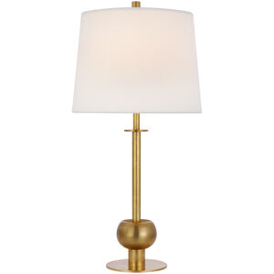 Paloma Contreras Comtesse 29.25 inch 15.00 watt Hand-Rubbed Antique Brass Table Lamp Portable Light, Medium