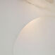 Kelly Wearstler Esculpa LED 12 inch Alabaster and Polished Nickel Rounded Wall Light