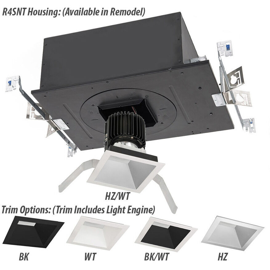 Volta LED White Recessed Lighting in Spot, 85, 4000K