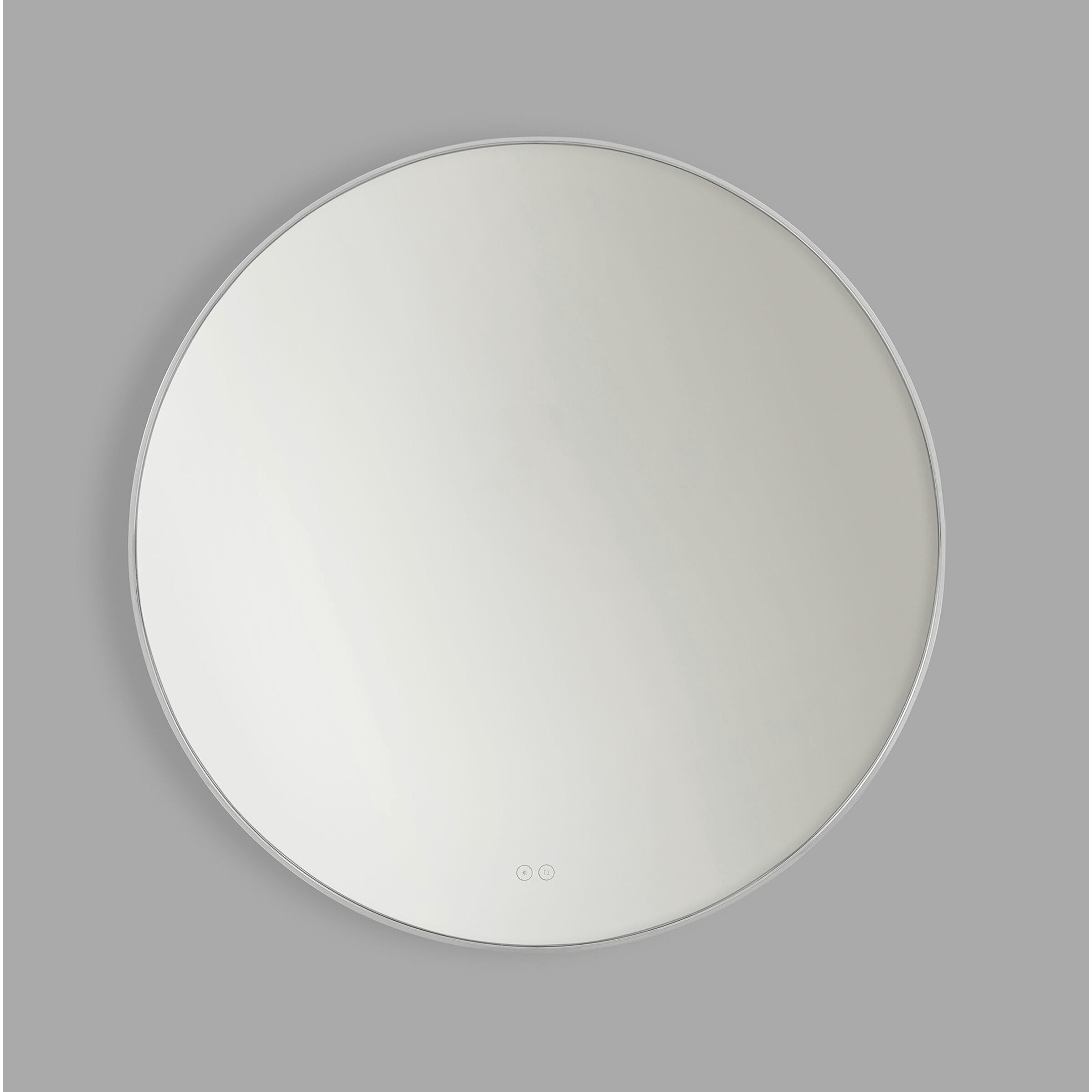 Cadre 36 X 36 inch Chrome Backlit Wall Mirror