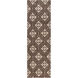 Cypress 96 X 30 inch Dark Brown, Khaki, Beige Rug