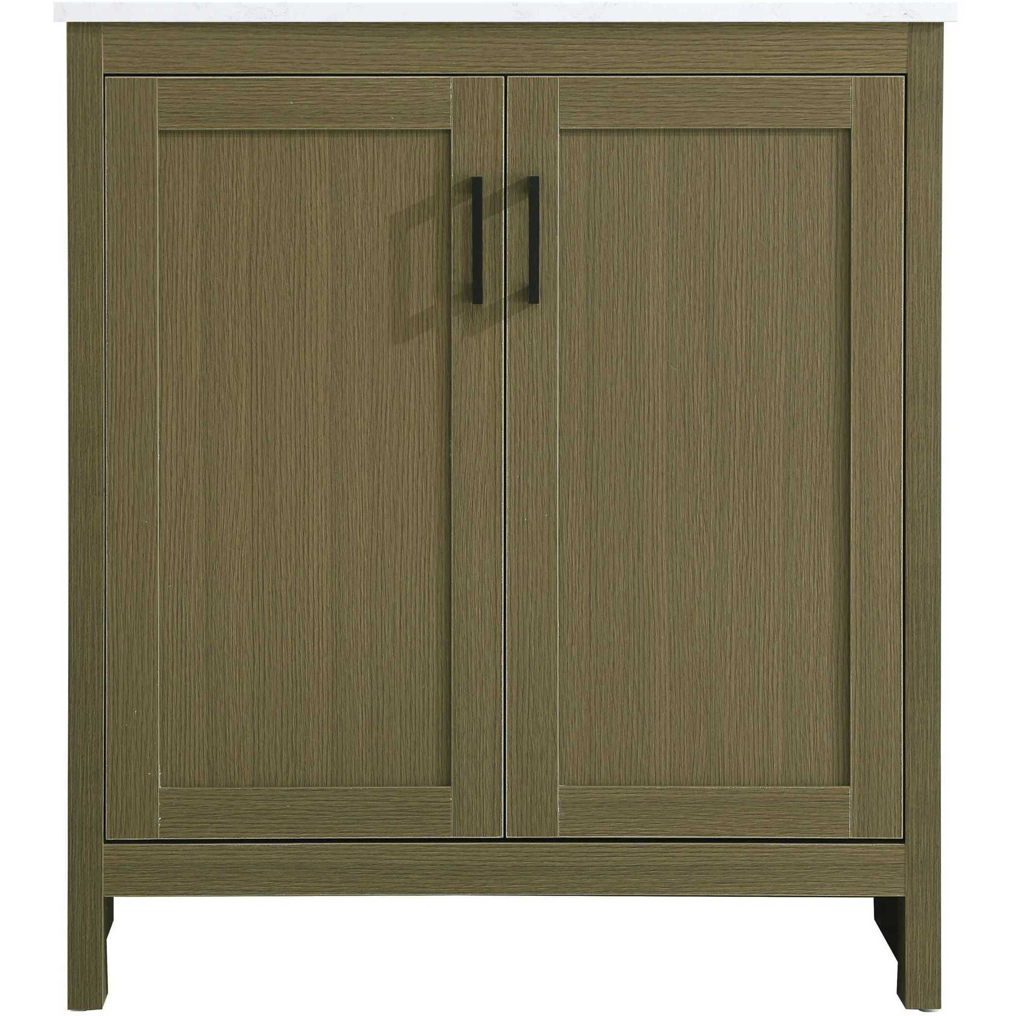 Finnley 30 X 34 inch Chestnut Brown Bathroom Vanity Cabinet