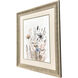 Wild Grasses I Pink and Brown and Gray Framed Art, Propac