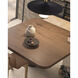 Ballet LED 20 inch Antique Brass and Onyx Black Pendant Ceiling Light