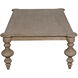 Graff 64 X 37.5 inch Weathered Coffee Table