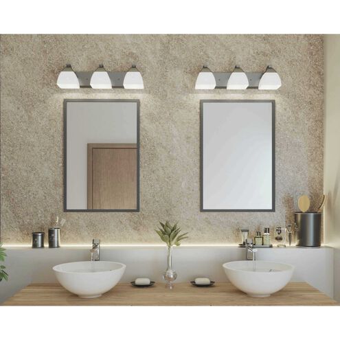Appeal 3 Light 24 inch Brushed Nickel Bath Vanity Wall Light