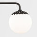 Paige 3 Light 24 inch Old Bronze Bath Vanity Wall Light