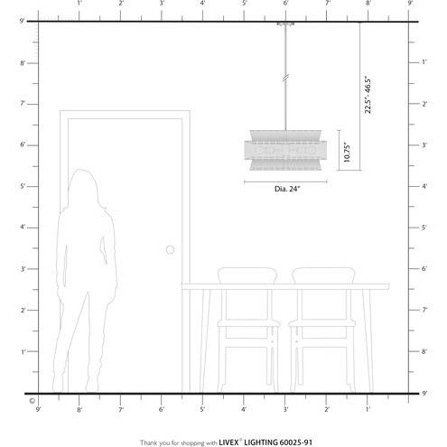 Fontana 5 Light 22 inch Brushed Nickel Pendant Chandelier Ceiling Light
