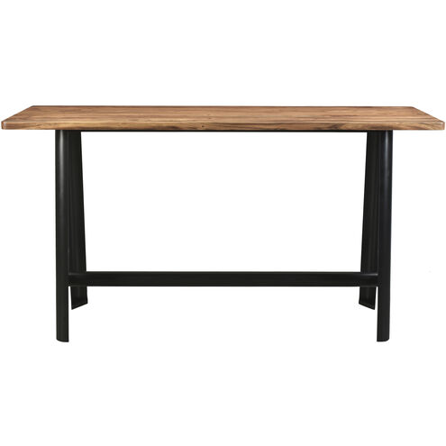 Craftsman 79 inch Natural Bar Table