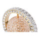 Canada 27 inch 25.00 watt Gold LED Table Lamp Portable Light