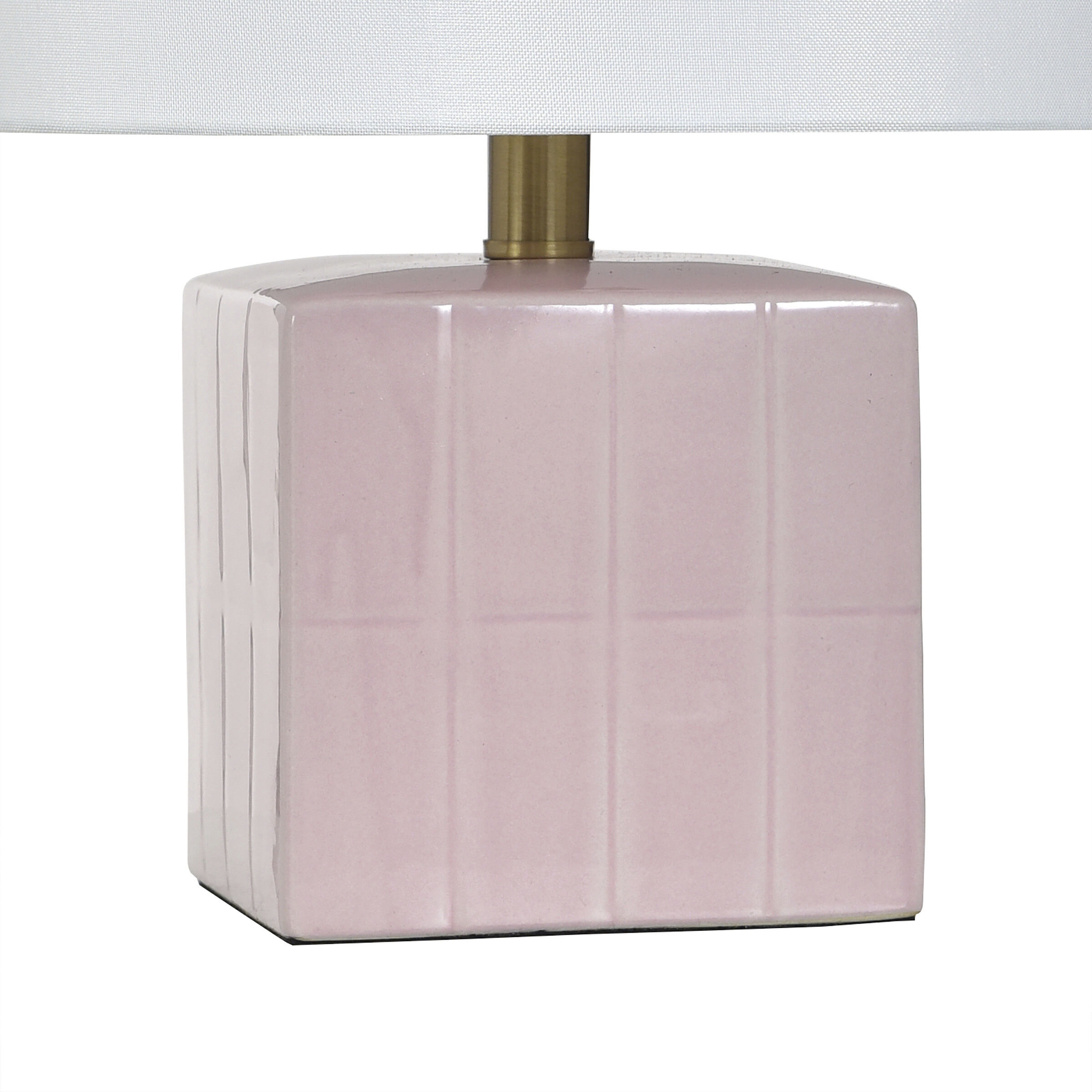 Matilda 18 inch 100 watt Pink Peony Table Lamp Portable Light