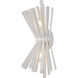 Confluence 2 Light 11.25 inch Piastra White Wall Sconce Wall Light