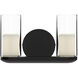 Birch Vanity Light Wall Light in Black