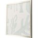 Geometrics Collection White Framed Art