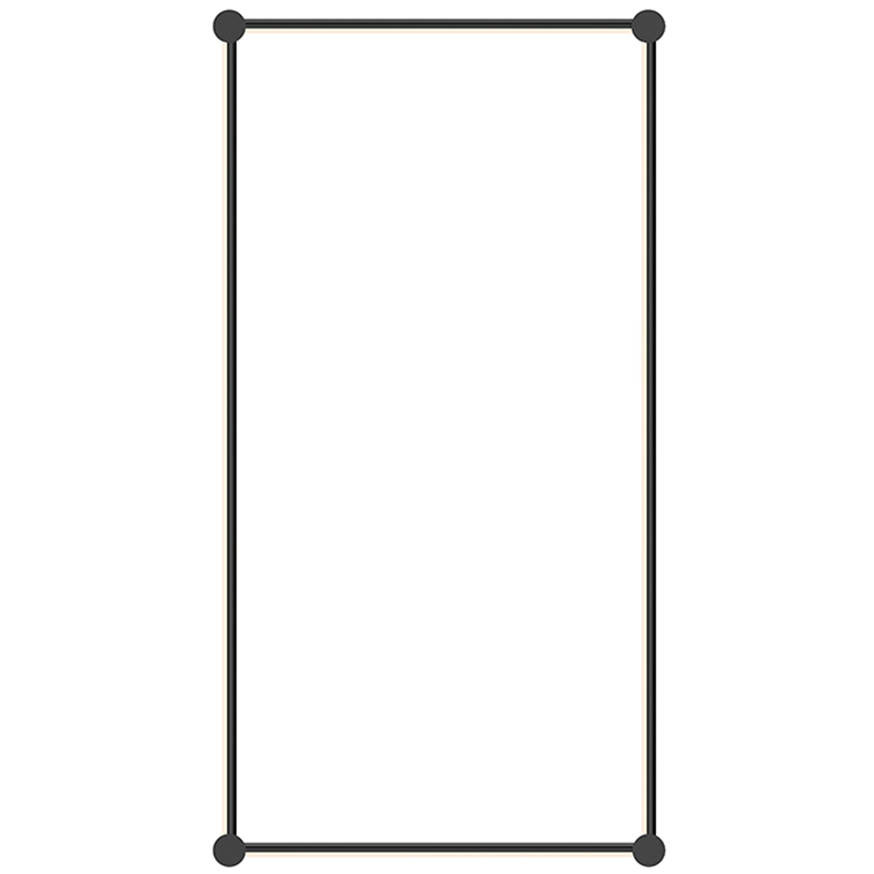 Purolinear 360 LED 25 inch Satin Black ADA Wall Bar Light Wall Light