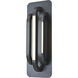 Paton LED 16 inch Matte Black Outdoor Wall Light