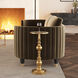 Metalworks Darien  23 X 10 inch Antique Gold Accent Table