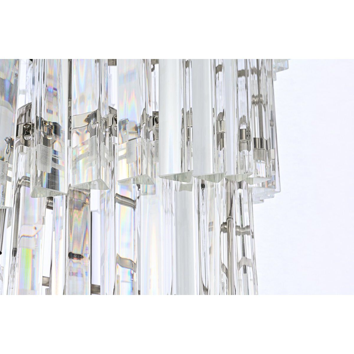 Sydney 35 Light 30 inch Polished Nickel Chandelier Ceiling Light