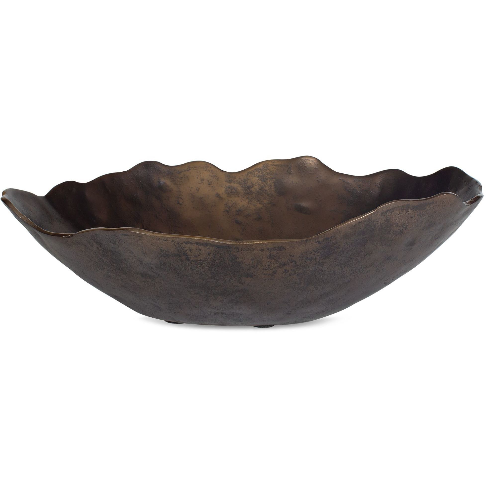 Obscura Golden Dark Bronze Outdoor Bowl