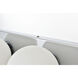 Jaylin 4 Light 31 inch Chrome Bath Sconce Wall Light