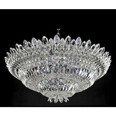 Belluno 18 Light 33 inch Chrome Flush Mount Ceiling Light