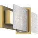Lumina LED 26 inch Legacy Brass Vanity Light Wall Light