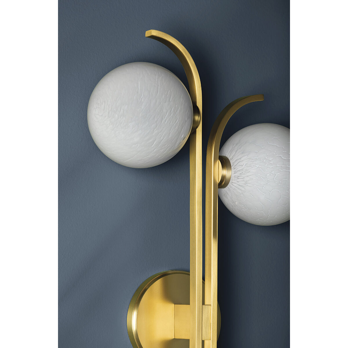 Laval 2 Light 10.5 inch Aged Brass Wall Sconce Wall Light