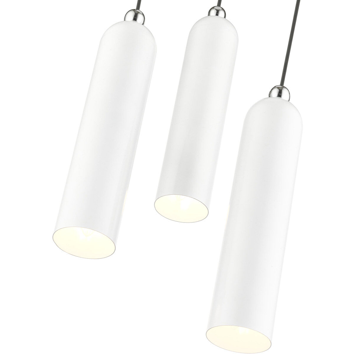 Ardmore 3 Light 13 inch Shiny White Pendant Ceiling Light