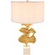 Ginkgo 30.2 inch 40.00 watt Gold and White Table Lamp Portable Light