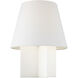 Kelly by Kelly Wearstler Blocco 16.75 inch 60 watt Soft Linen Table Lamp Portable Light