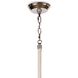 Dover 4 Light 15.75 inch Polished Nickel Pendant Ceiling Light