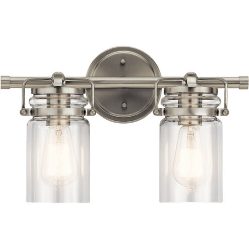 Brinley 2 Light 15.75 inch Bathroom Vanity Light