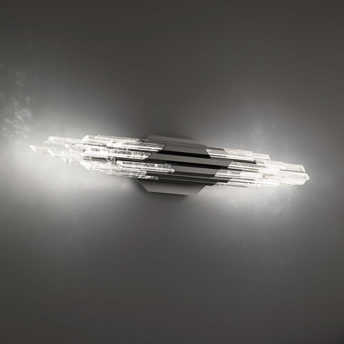Beyond Organza LED 28 inch Black Bath Vanity & Wall Light