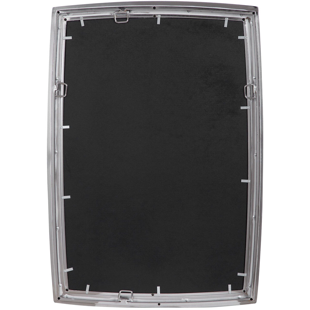 Haskill 34 X 24 inch Brushed Nickel Wall Mirror