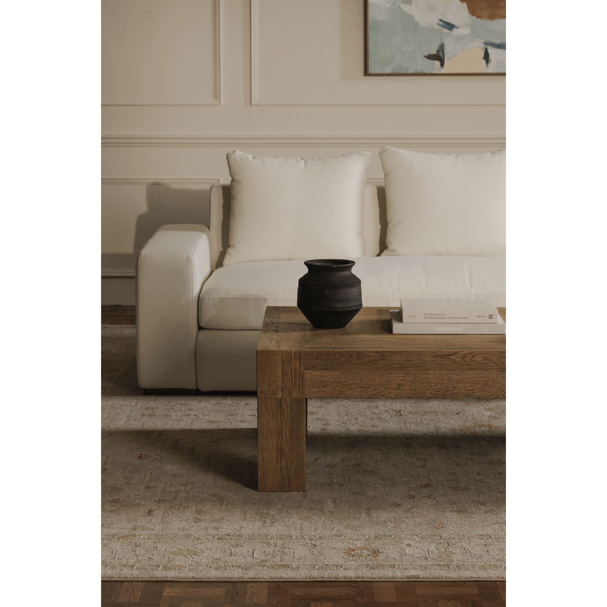 Evander 60 X 32 inch Natural Coffee Table, Rectangle