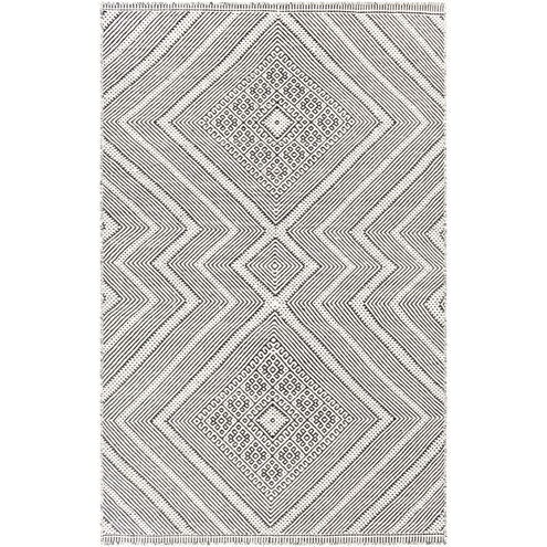 Mardin 66 X 42 inch Light Grey Rug in 4 X 6, Rectangle