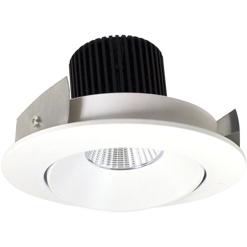 Iolite Matte Powder White Recessed Light in 3500K, 1000, Round Cone Regress