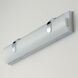 Clutch LED 22 inch Polished Chrome Bath Vanity Wall Light
