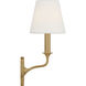 Alexa Hampton Chatsworth 1 Light 5.5 inch Gild Sconce Wall Light