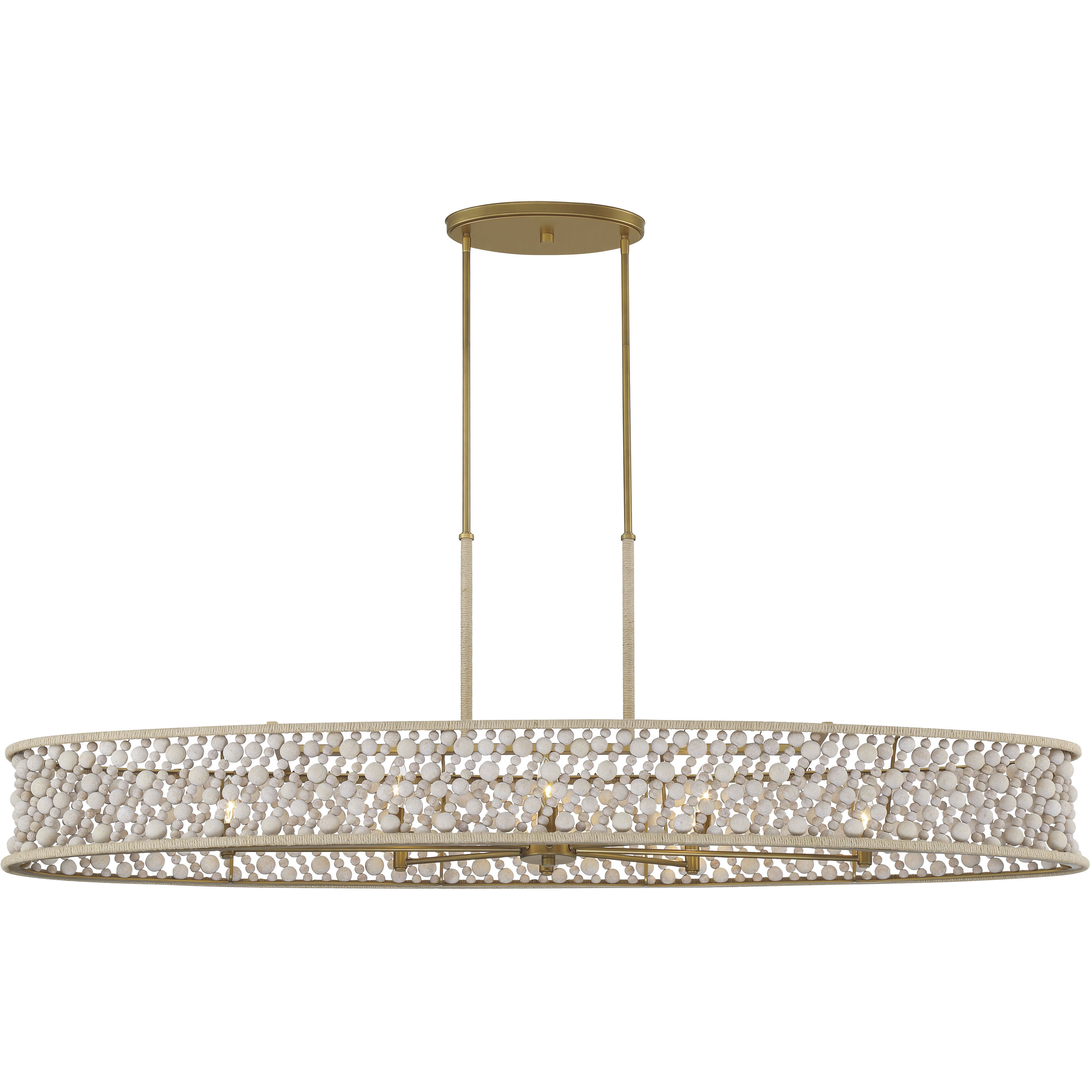 Horsmore Island Light Ceiling Light in Legacy Brass