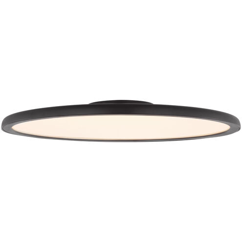 Peter Bristol Dot LED 22.25 inch Matte Black Flush Mount Ceiling Light